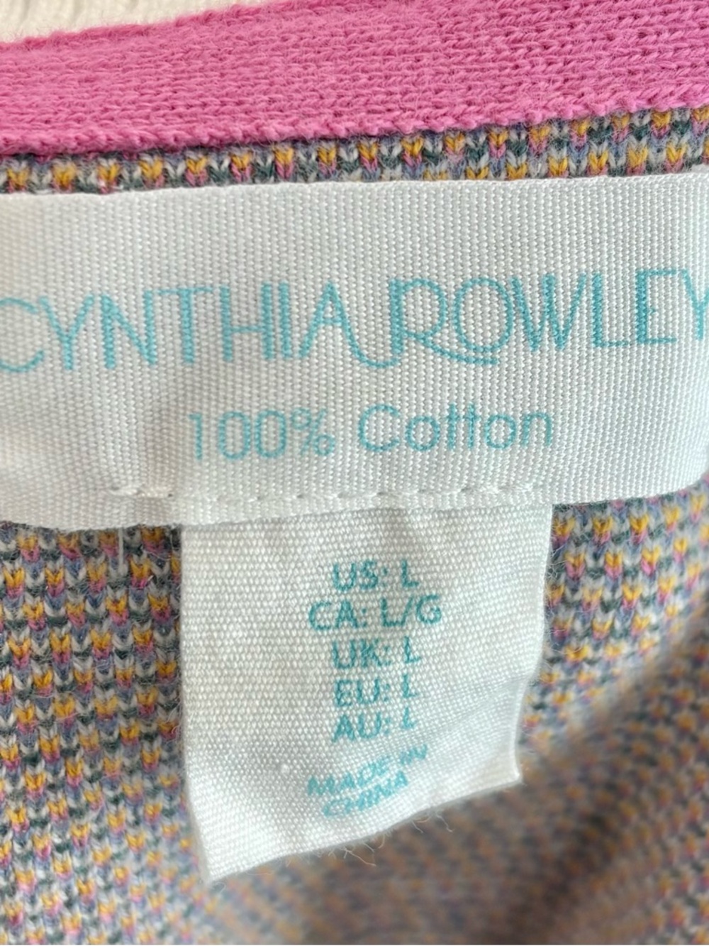 Cynthia Rowley palm tree sweater - Picture 5 of 6